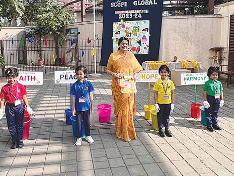 A Day of Joy and Laughter: Kindergarten Sports Day Extravaganza at Scope Global School